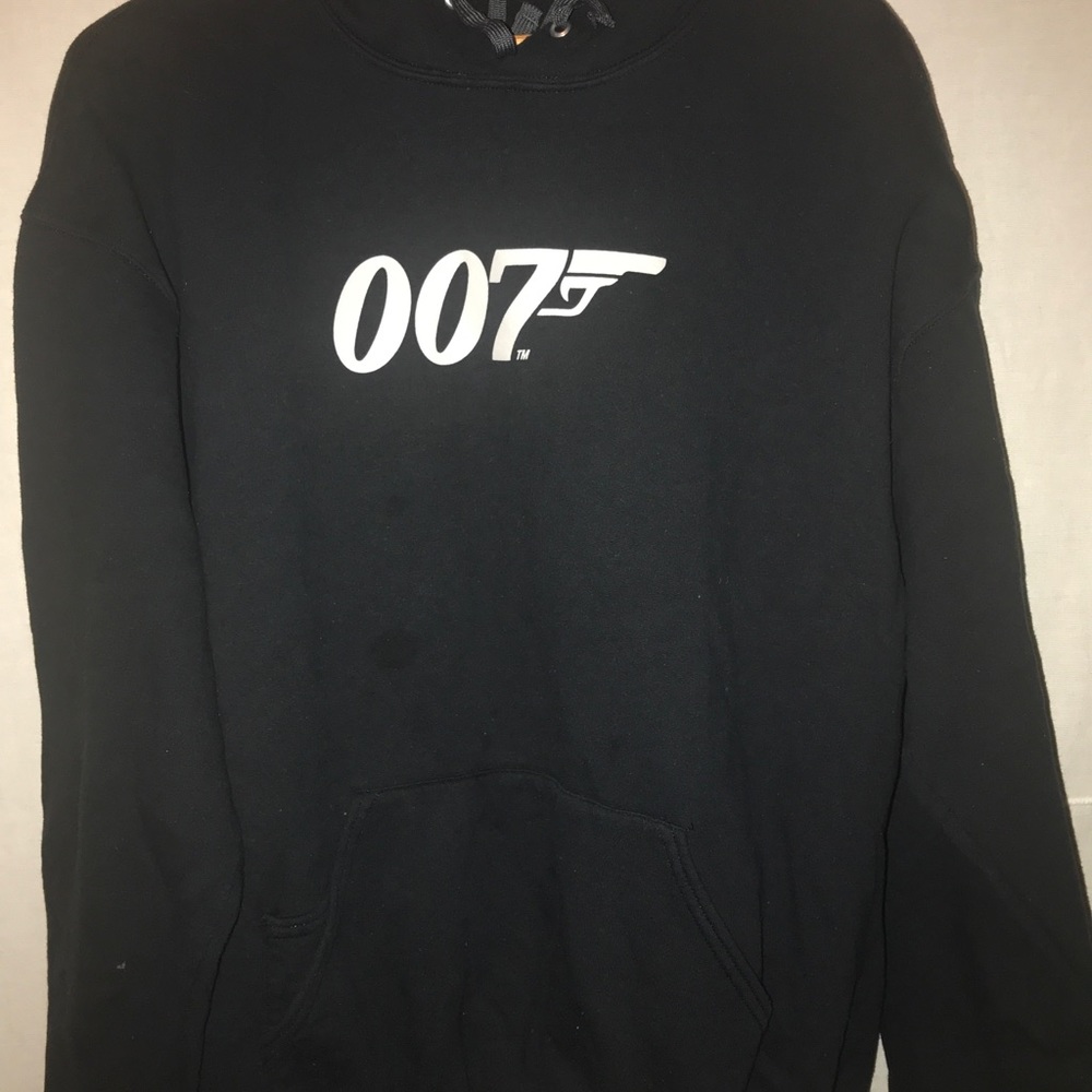 James Bond 007 Hoodie Fruit Of The Loom Xl